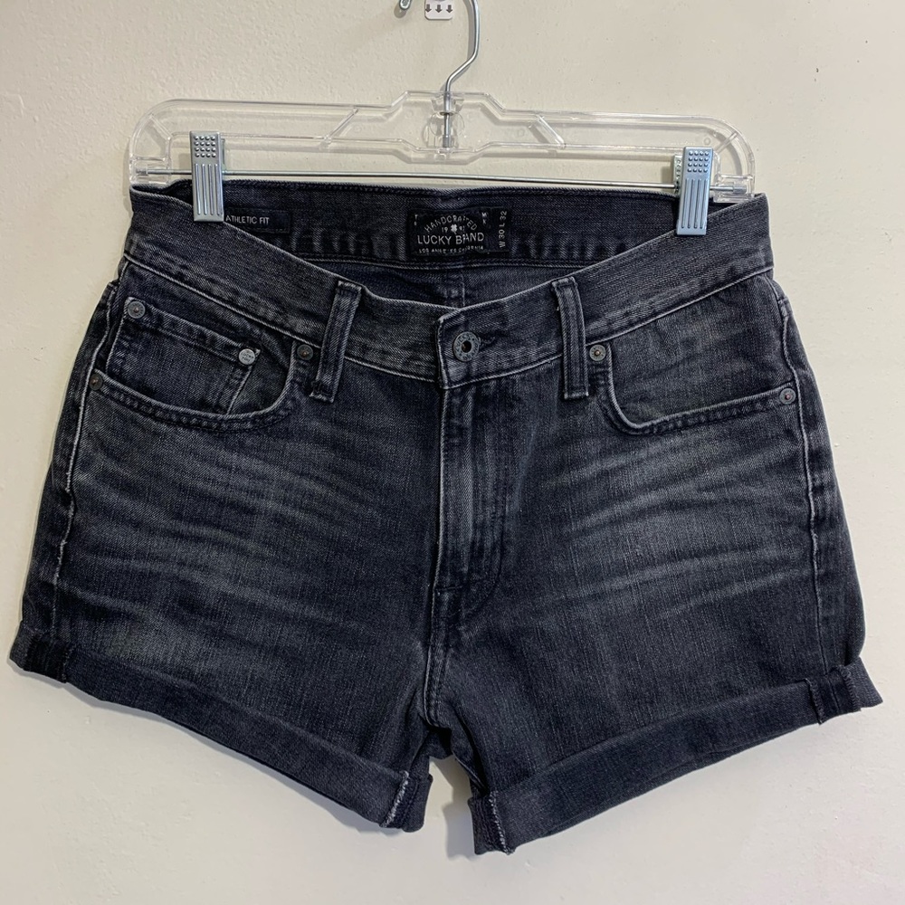 Lucky Brand Black Jean Shorts